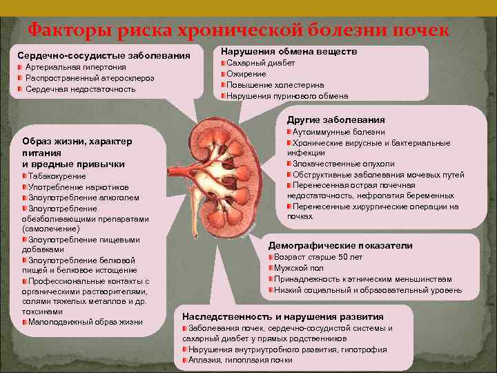 Острая и хроническая почечная недостаточность у детей презентация