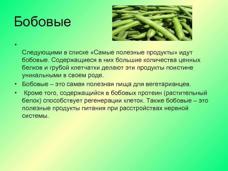 Бобы: польза, вред и калорийность | food and health