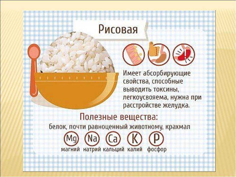 Рис - калорийность, польза и вред, полезные свойства