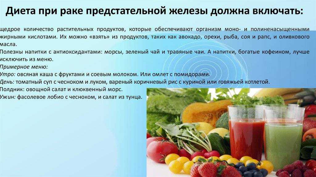 Диета при раке