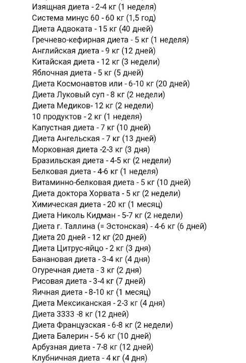 "диета адвоката" (-15-20 кг за 40 дней)