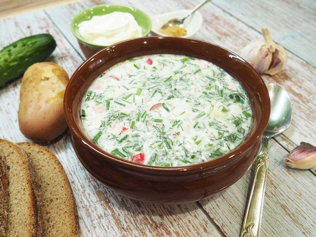 Как сделать вкусную окрошку: рецепты, ингредиенты, калорийность