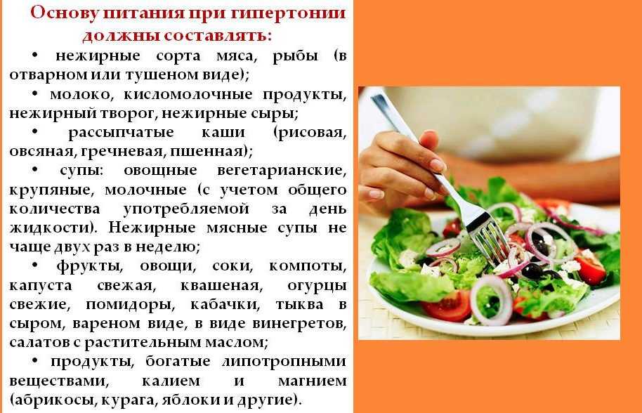 Питание при глаукоме (продукты)