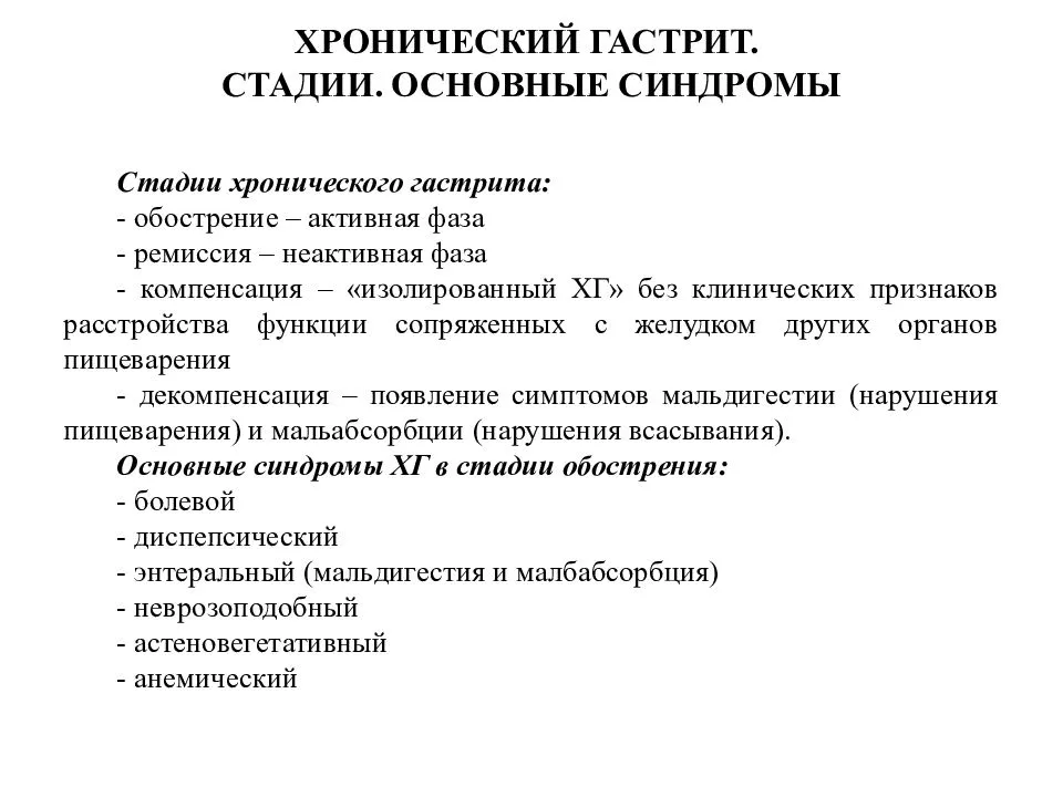 Гастрит