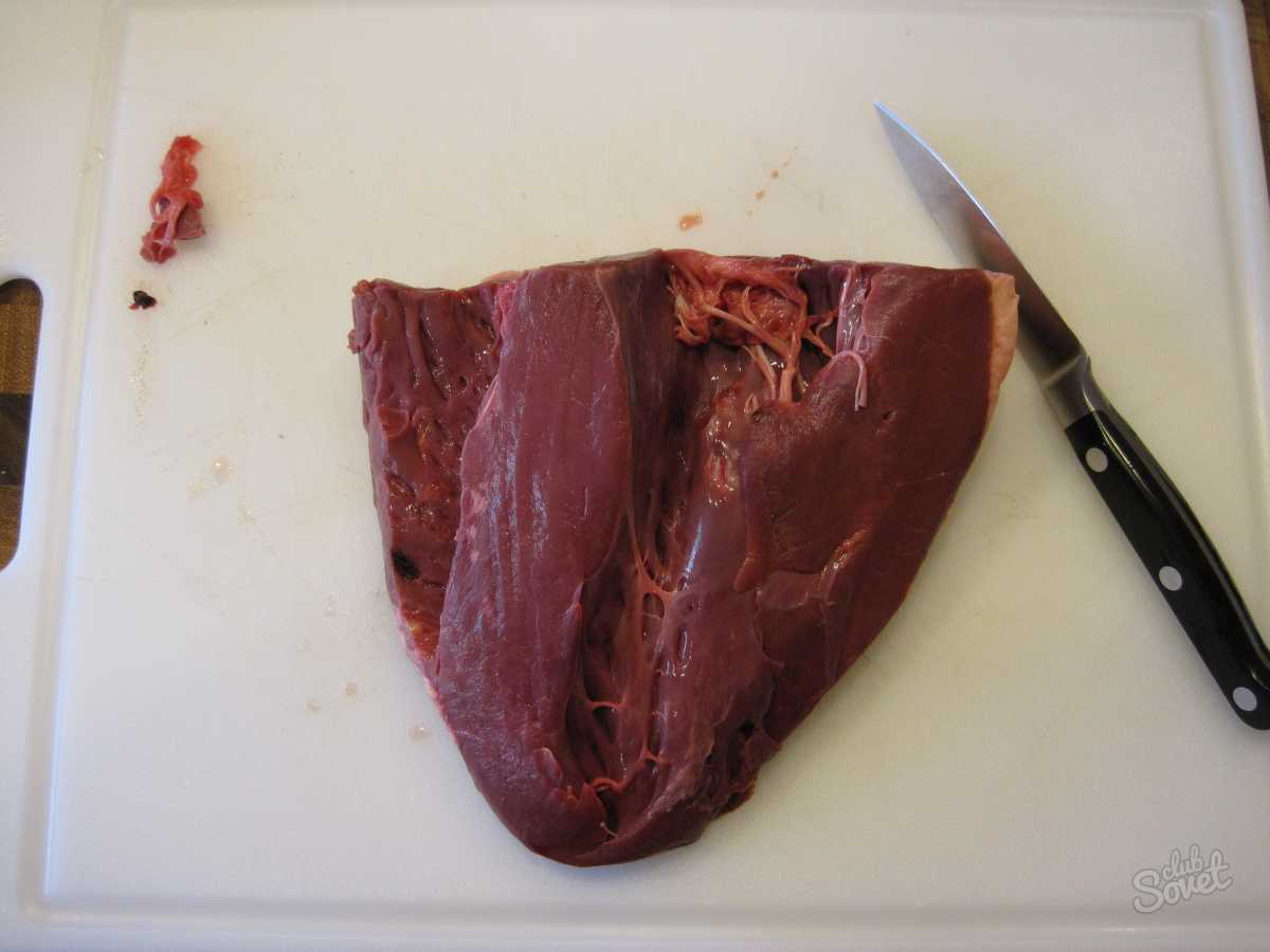 Свиное сердце варёное или тушёное — химический состав, пищевая ценность
